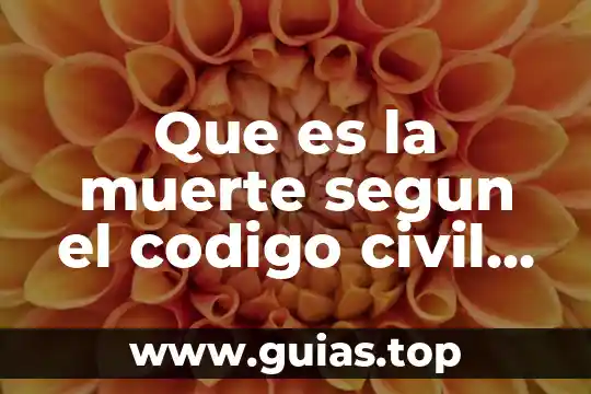 Qué es catástrofe en protección civil 6 Que es la muerte segun el codigo civil mexicano