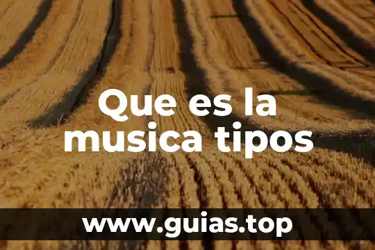 Que es musica shopping 7 Que es la musica tipos
