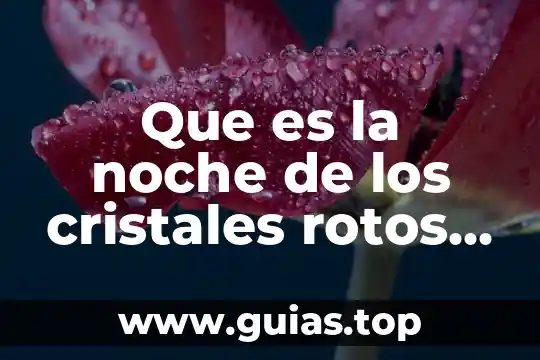 Que es un angulo conjugado yahoo 4 Que es la noche de los cristales rotos yahoo