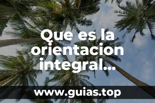 Que es la aptitud en orientacion educativa 4 Que es la orientacion integral educacion