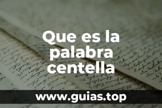 Que es la etica del cuidado concepto 4 Que es la palabra centella
