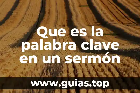 Que es una prueba 300 en sangre 7 Que es la palabra clave en un sermón