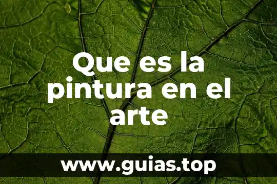 Que es un crater en una planta de pintura 4 Que es la pintura en el arte