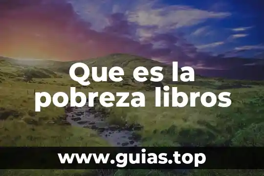 Qué es símbolo libros 6 Que es la pobreza libros