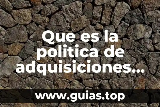Qué es déficit público definición 7 Que es la politica de adquisiciones del sector publico