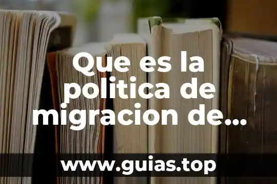 Que es un microorganismo en politica 4 Que es la politica de migracion de trumo