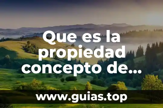 Libros de filosofía que es la filosofía 7 Que es la propiedad concepto de libros