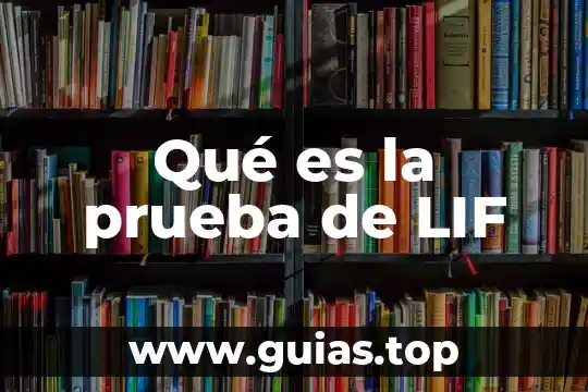 Qué es el signo del sol naciente 7 Qué es la prueba de LIF