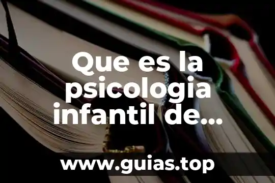 Para sigmund freud que es la psicología 6 Que es la psicologia infantil de acuerdo al enfoque cogntivo-conductual