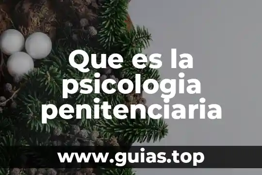 En psicología que es percepción 5 Que es la psicologia penitenciaria