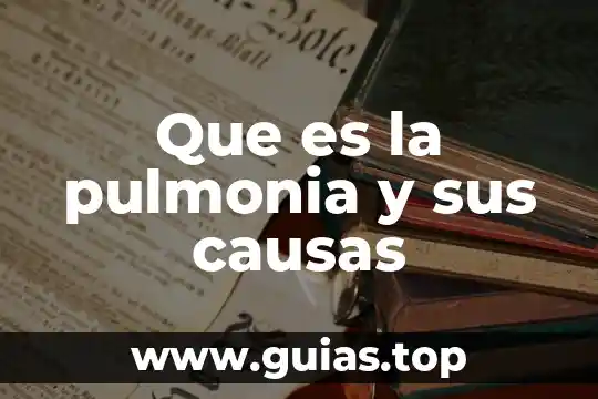 Que es cicologia causas y conse consecuencias 4 Que es la pulmonia y sus causas