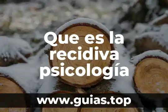 Qué es el trauma para la psicología 3 Que es la recidiva psicología