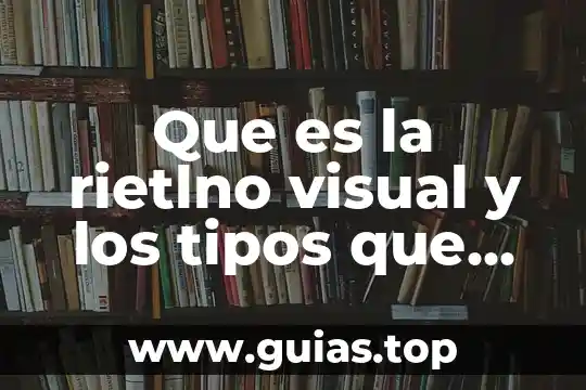 Que es un control de usuario en visual basic 4 Que es la rietlno visual y los tipos que comprende