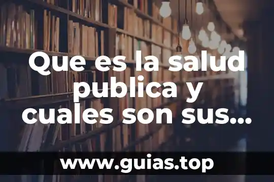Qué es filosofía y cuáles son sus características 6 Que es la salud publica y cuales son sus pilares