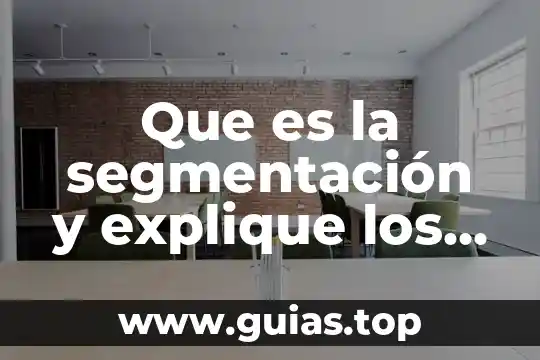 Seleccion de casos que es 6 Que es la segmentación y explique los casos que existen