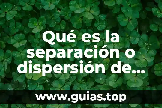 Qué es ordenar números 4 Qué es la separación o dispersión de los números