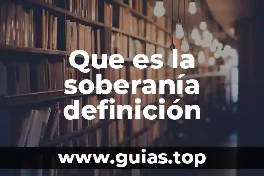 Que es umami definicion 7 Que es la soberanía definición
