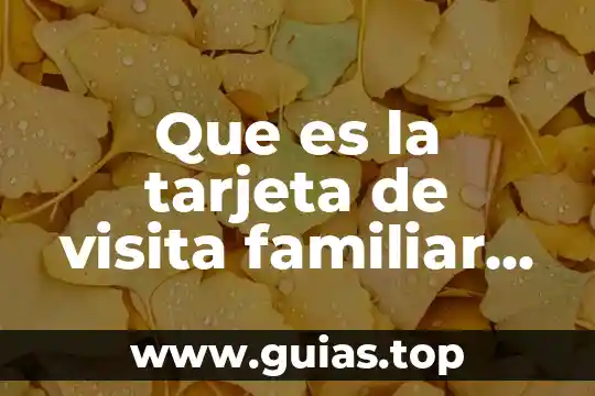 Atx en la tarjeta madre que es 4 Que es la tarjeta de visita familiar oms