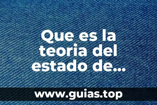Qué es una teoría no científica 8 Que es la teoria del estado de bienestar