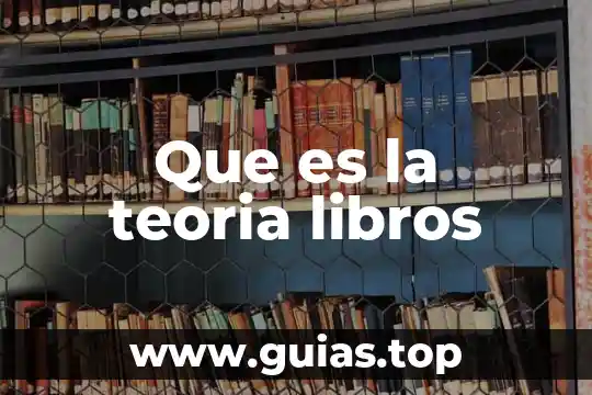 Qué es una teoría del caso 3 Que es la teoria libros
