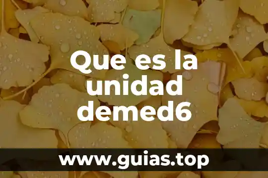Que es unidad bd-rom 7 Que es la unidad demed6