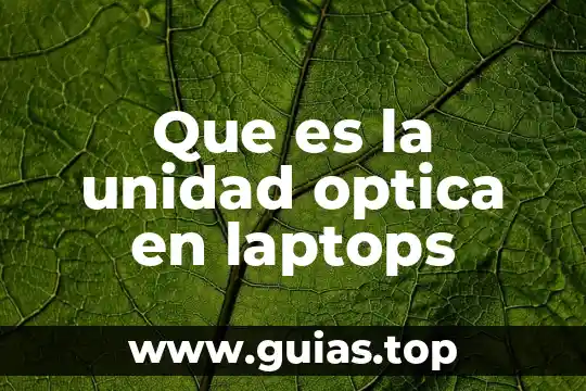Qué es una empalmadora de arco eléctrico de fibra óptica 3 Que es la unidad optica en laptops