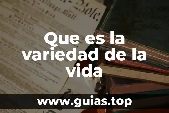 Que es una narracion de vida concepto 8 Que es la variedad de la vida