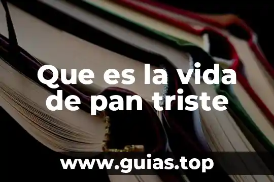Para que es importante la levadura en el pan 3 Que es la vida de pan triste