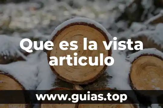 Que es el color distintos tipos de vista 4 Que es la vista articulo