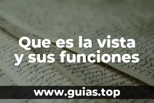 Que es el color distintos tipos de vista 6 Que es la vista y sus funciones