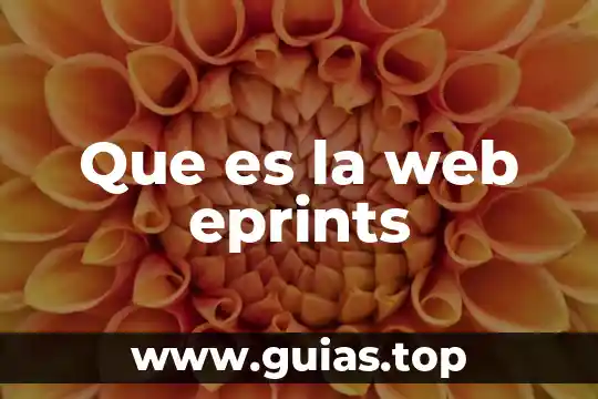 Que es invisible web 7 Que es la web eprints