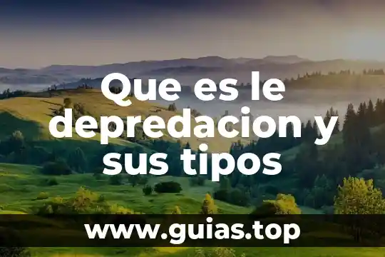 Que es el salto y sus tipos 3 Que es le depredacion y sus tipos