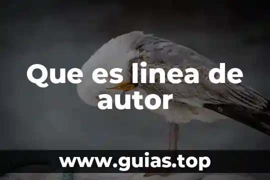 Que es el conocimiento empirico con autor 4 Que es linea de autor