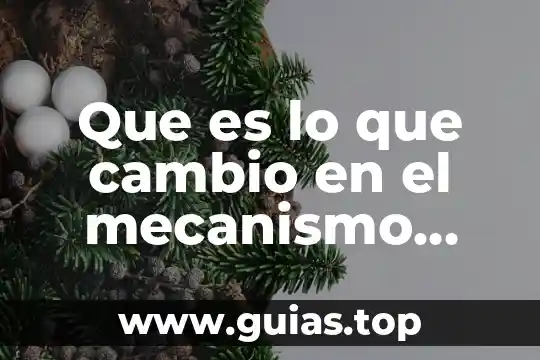 Que es un mecanismo animal 4 Que es lo que cambio en el mecanismo rueda