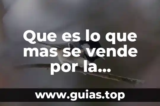 Que es lo que mas se vende por la publicidad