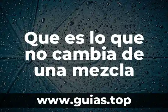 Que es un anaque l y tipos de anaqueles 4 Que es lo que no cambia de una mezcla