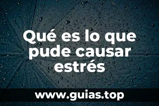 Que es asma puede causar la muerte 8 Qué es lo que pude causar estrés
