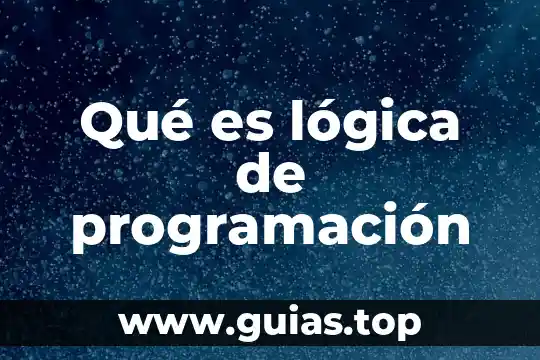 Representar con imágenes que es la lógica 7 Qué es lógica de programación