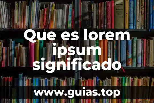 Qué es cinética significado 5 Que es lorem ipsum significado