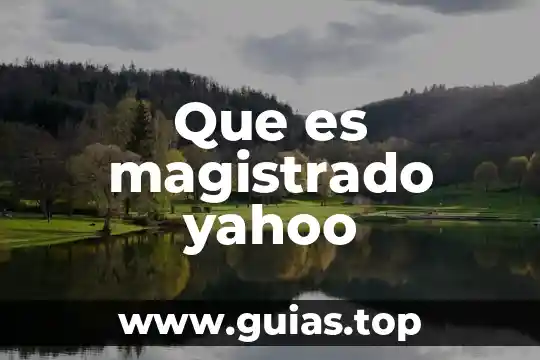 Que es el pensamiento mitico yahoo 6 Que es magistrado yahoo