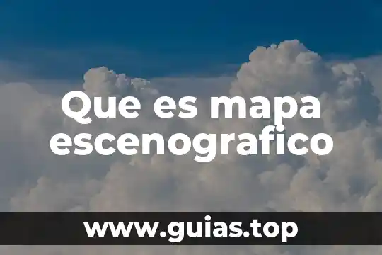 Mapa conceptual del que es el pensamiento 3 Que es mapa escenografico