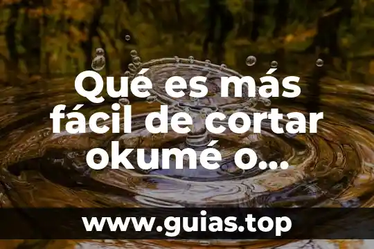 Qué es más fácil hebreo o griego 3 Qué es más fácil de cortar okumé o caobilla