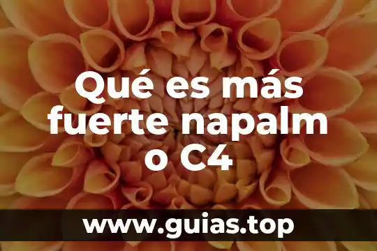 Que es necesidades y su tipos en economia 5 Qué es más fuerte napalm o C4