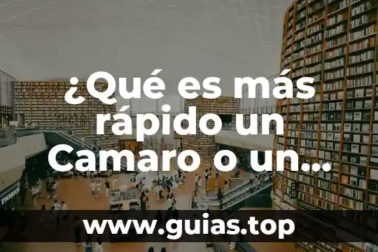 Que es lo mas asqueroso del puerpo humano 6 ¿Qué es más rápido un Camaro o un Ferrari?