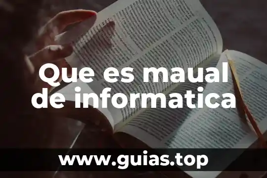 Que es el descanso segun jw 3 Que es maual de informatica