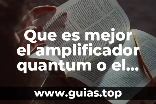 Que es amplificador de señal para tv digital 5 Que es mejor el amplificador quantum o el kenworth