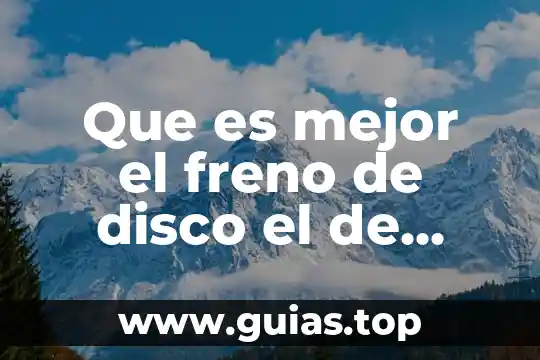 Que es vista de planta canal perfil metaliico 7 Que es mejor el freno de disco el de tambos