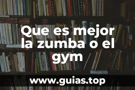 Que es el descanso segun jw 4 Que es mejor la zumba o el gym