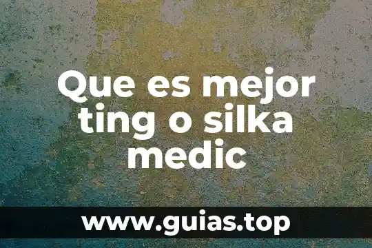Qué es lo mejor para las quemaduras del sol 7 Que es mejor ting o silka medic