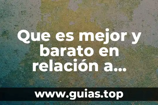 Que es mejor y barato en relación a clima central